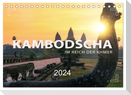KAMBODSCHA - Im Reich der Khmer (Tischkalender 2024 DIN A5 quer), CALVENDO Monatskalender