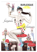 Burlesque fairytales & fantasies Burlesque Märchen (Wandkalender 2024 DIN A2 hoch), CALVENDO Monatskalender