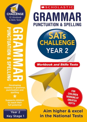 Welsh, Shelley. Grammar, Punctuation and Spelling Challenge Pack (Year 2). Scholastic, 2018.