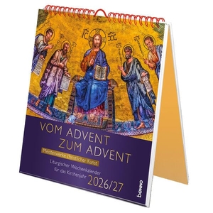 Vom Advent zum Advent 2026/27 - Liturgischer Wochenkalender für das Kirchenjahr. St. Benno Verlag GmbH, 2026.