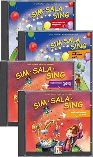 Maierhofer, Lorenz / Kern, Walter et al. Sim Sala Sing - Alle Originalaufnahmen und Instrumentalen Playback CDs - 13 Audio-CDs zum gleichnamigen Liederbuch. Helbling Verlag GmbH, 2019.