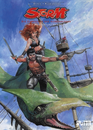 Damen, Robbert. Storm - Chroniken des Außenrings. Band 2 - Die Maotusauri-Armada. Splitter Verlag, 2026.