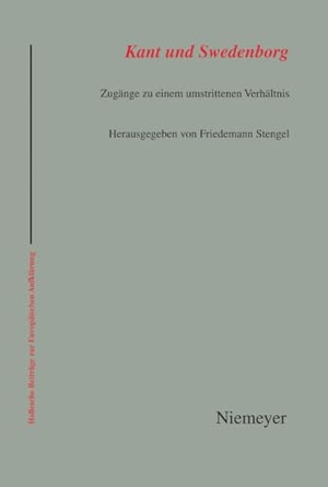 Stengel, Friedemann (Hrsg.). Kant und Swedenborg - Zugänge zu einem umstrittenen Verhältnis. De Gruyter, 2008.