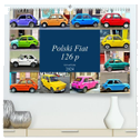 Polski Fiat 126p - Kult auf Kuba (hochwertiger Premium Wandkalender 2024 DIN A2 quer), Kunstdruck in Hochglanz
