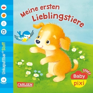 Baby Pixi (unkaputtbar) 164: Baby Pixi Stoff: Meine ersten Lieblingstiere - wasserfest, schadstoffgeprüft, reißfest. Carlsen Verlag GmbH, 2026.