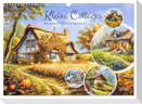 Kleine Cottages - Romantische Fantasiehäuschen (Wandkalender 2025 DIN A3 quer), CALVENDO Monatskalender