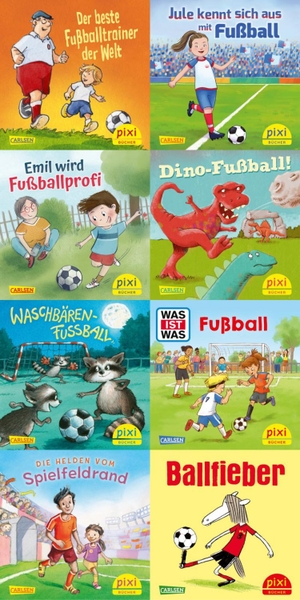 Diverse. Pixi-8er-Set 310: Pixi im Fußballfieber (8x1 Exemplar). Carlsen Verlag GmbH, 2026.