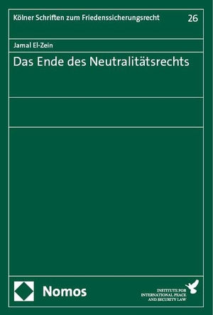 El-Zein, Jamal. Das Ende des Neutralitätsrechts. Nomos Verlags GmbH, 2024.