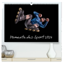 Momente des Sport (hochwertiger Premium Wandkalender 2024 DIN A2 quer), Kunstdruck in Hochglanz