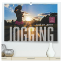 Jogging - Spaß am Laufen (hochwertiger Premium Wandkalender 2025 DIN A2 quer), Kunstdruck in Hochglanz
