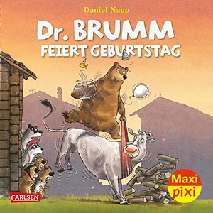 Napp, Daniel. Maxi Pixi 373: VE 5: Dr. Brumm feiert Geburtstag (5 Exemplare). Carlsen Verlag GmbH, 2022.