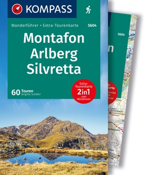 Schäfer, Brigitte. KOMPASS Wanderführer Montafon, Arlberg, Silvretta, 60 Touren mit Extra-Tourenkarte - GPS-Daten zum Download. Kompass Karten GmbH, 2024.