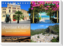 Provinz Cádiz - Spaniens südlichste Provinz (Tischkalender 2024 DIN A5 quer), CALVENDO Monatskalender