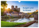 Mittelhessens Burgen und Schlösser (Wandkalender 2024 DIN A4 quer), CALVENDO Monatskalender