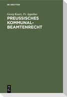 Preußisches Kommunalbeamtenrecht
