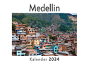 Medellin (Wandkalender 2024, Kalender DIN A4 quer, Monatskalender im Querformat mit Kalendarium, Das perfekte Geschenk)