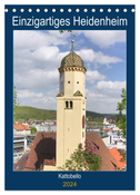 Einzigartiges Heidenheim (Tischkalender 2024 DIN A5 hoch), CALVENDO Monatskalender
