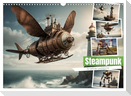 Steampunk - Die Welt der Leuchttürme (Wandkalender 2025 DIN A3 quer), CALVENDO Monatskalender