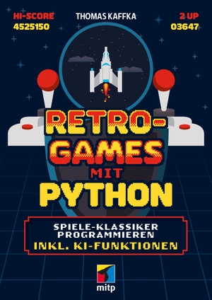 Kaffka, Thomas. Retro-Games mit Python - Spiele-Klassiker programmieren inkl. KI-Funktionen. MITP Verlags GmbH, 2026.