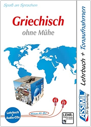 Assimil. Griechisch ohne Mühe. Lehrbuch mit 4 Audio-CDs - Komplettkurs für Anfänger und Wiedereinsteiger - Niveau A1 - B2.. Assimil-Verlag GmbH, 2007.