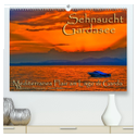 Sehnsucht Gardasee - Mediterranes Flair am Lago di Garda (hochwertiger Premium Wandkalender 2024 DIN A2 quer), Kunstdruck in Hochglanz