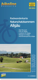 Radwanderkarte Naturschatzkammern Allgäu RW-NSKA