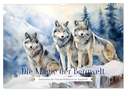 Die Magie der Bergwelt (Wandkalender 2024 DIN A3 quer), CALVENDO Monatskalender