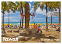 Hawaii ¿ das ist nicht nur Waikiki (Wandkalender 2024 DIN A2 quer), CALVENDO Monatskalender
