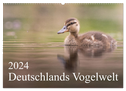 Deutschlands Vogelwelt (Wandkalender 2024 DIN A2 quer), CALVENDO Monatskalender