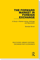 The Forward Market in Foreign Exchange