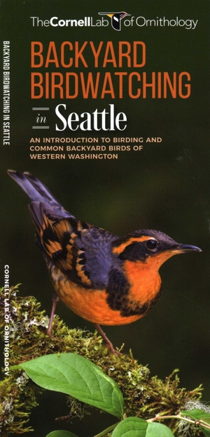 The Cornell Lab of Ornithology / Waterford Press. Backyard Birdwatching in Seattle - An Introduction to Birding and Common Backyard Birds of Western Washington. Globe Pequot Publishing Group Inc, 2019.