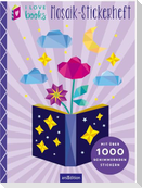 I Love Books - Mosaik-Stickerheft