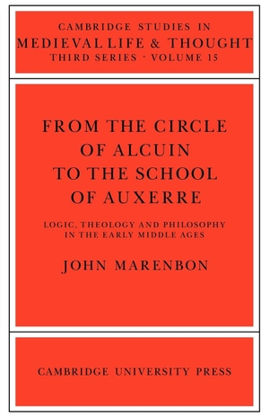 Marenbon, John. From the Circle of Alcuin to the School of Auxerre - Logic, Theology and Philosophy in the Early Middle Ages. Cambridge University Press, 2006.