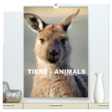 Tiere - Animals (hochwertiger Premium Wandkalender 2024 DIN A2 hoch), Kunstdruck in Hochglanz