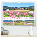 Mohnwanderung in Meißner-Germerode (hochwertiger Premium Wandkalender 2024 DIN A2 quer), Kunstdruck in Hochglanz