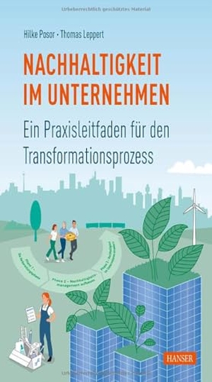 Posor, Hilke / Thomas Leppert. Nachhaltigkeit im Unternehmen - Ein Praxisleitfaden für den Transformationsprozess. Hanser Fachbuchverlag, 2025.