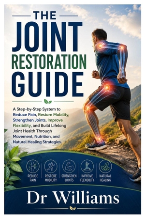 Williams. The Joint Restoration Guide - A Step-by-Step System to Reduce Pain, Restore Mobility, Strengthen Joints, Improve Flexibility, and Build Lifelong Joint Health Through Movement, Nutrition, and Natural Healing Strategies. Amazon Digital Services LLC - Kdp, 2026.
