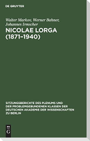 Nicolae lorga (1871¿1940)