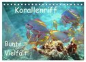 Bunte Vielfalt im Korallenriff (Tischkalender 2024 DIN A5 quer), CALVENDO Monatskalender