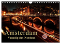Amsterdam - Venedig des Nordens (Wandkalender 2025 DIN A4 quer), CALVENDO Monatskalender