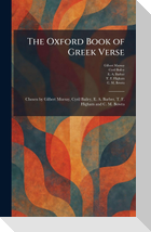 The Oxford Book of Greek Verse