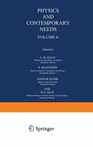 Khan, A. M. (Hrsg.). Physics and Contemporary Needs. Springer US, 2013.