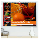 Faszination Gin Cocktails (hochwertiger Premium Wandkalender 2025 DIN A2 quer), Kunstdruck in Hochglanz
