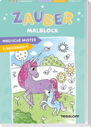 Zaubermalblock. Magische Muster. Einhornwelt