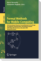 Formal Methods for Mobile Computing