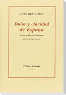 Dolor y claridad en España : cartas a María Zambrano