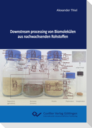 Downstream processing von Biomolekülen aus nachwachsenden Rohstoffen