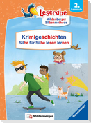 Krimigeschichten - Silbe für Silbe lesen lernen - Leserabe ab 2. Klasse - Erstlesebuch für Kinder ab 7 Jahren