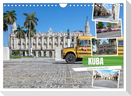 Kuba - karibisches Inselparadies (Wandkalender 2025 DIN A4 quer), CALVENDO Monatskalender