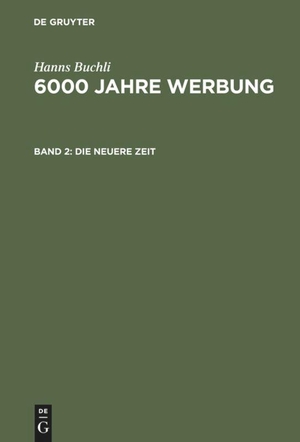 Buchli, Hanns. Die neuere Zeit. De Gruyter, 1962.